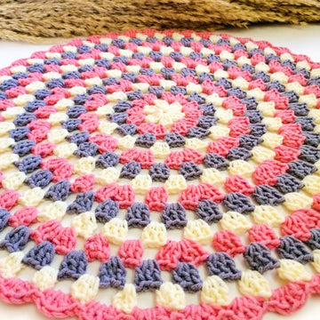 Crochet Circle Granny Doily