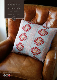 Torfinn Cushion in Rowan Softyak DK - Downloadable PDF
