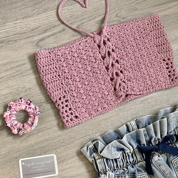 Rosebud Tube Top