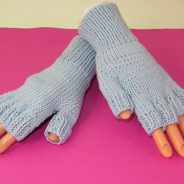 Simple Short Finger Gloves