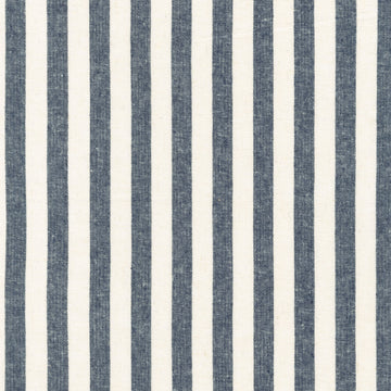 Robert Kaufman Essex Classic Wovens - Thick Stripe Indigo