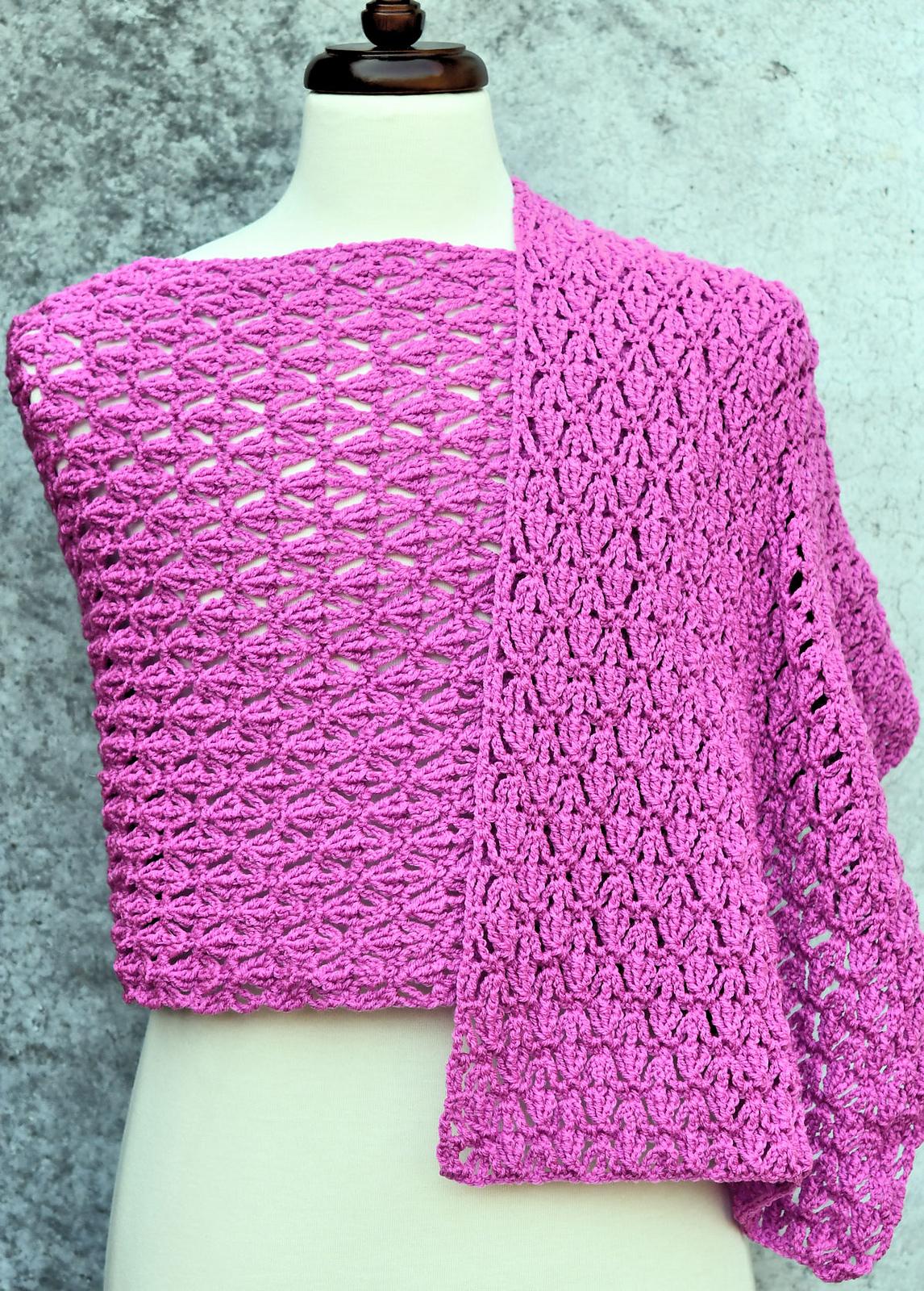 Labyrinth Rectangle Shawl