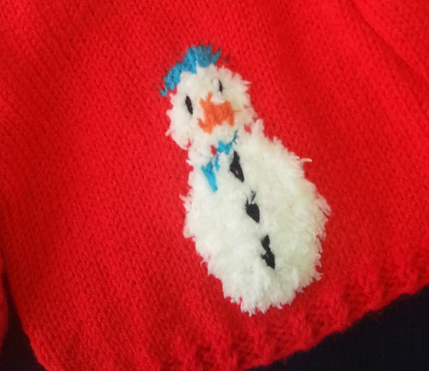 Baby Christmas Snowman Outfit