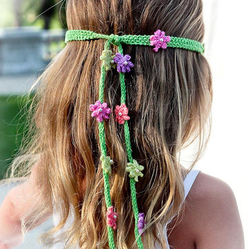 Summer Girl - knitted headband