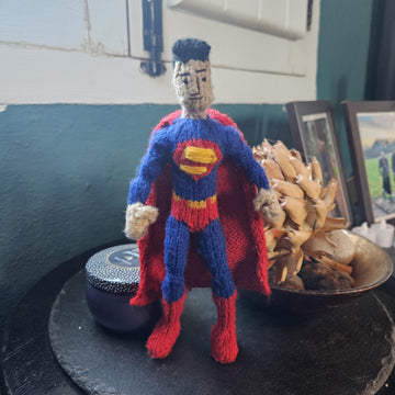 Superman Knit Action Figure