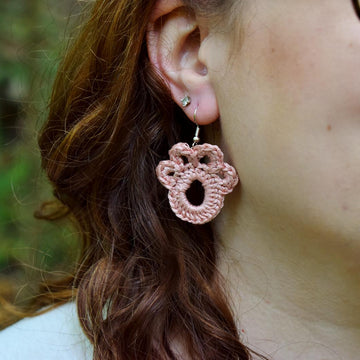 Paw Print Earrings