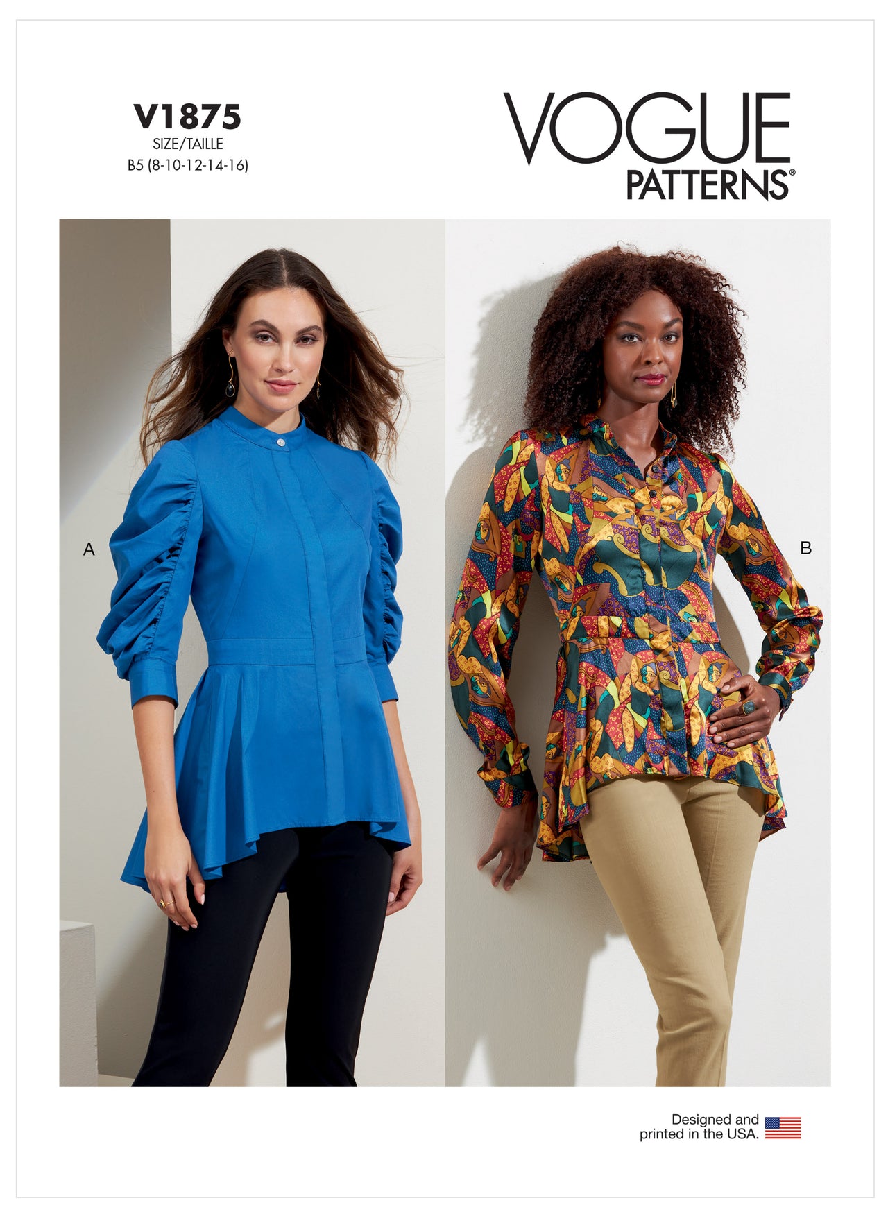 Vogue Misses' Tops V1875 - Sewing Pattern