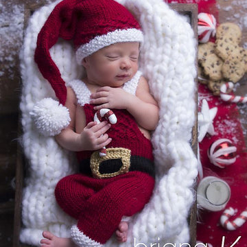 Santa Overall and Hat