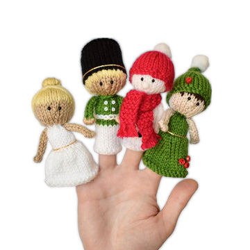 Santa's Grotto Finger Puppets