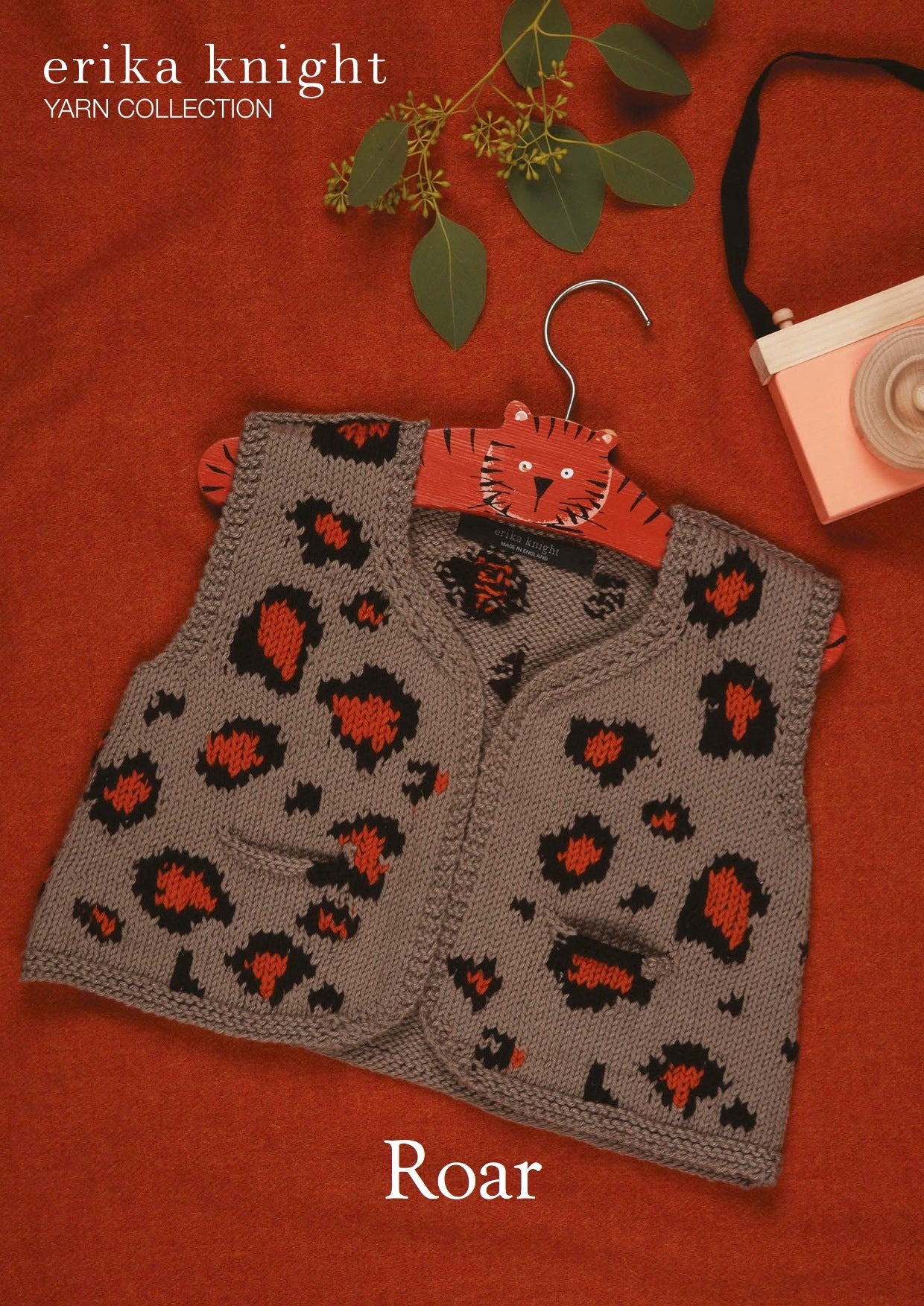 Roar Gilet in Erika Knight Gossypium Cotton - Downloadable PDF