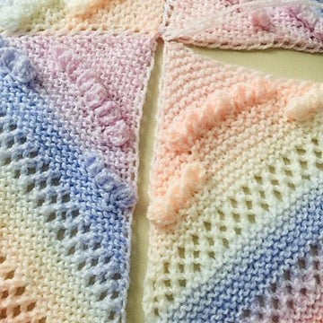 Honeysuckle baby blanket