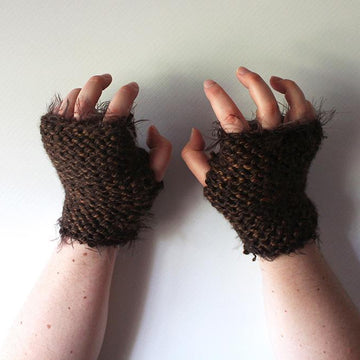 Knitted Teddy Bear Set