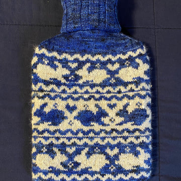Blue Bunny Hot/Cold Water Bottle Cover