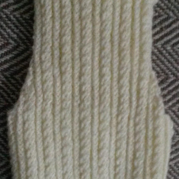 Mock Cable and Rib Dog jumper