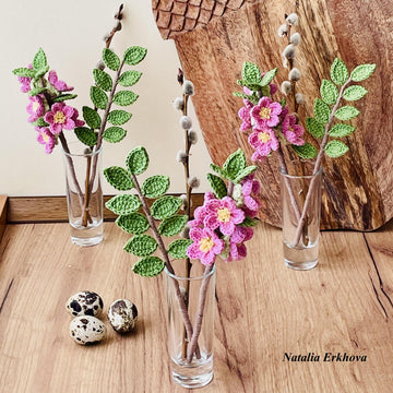 Branches with flowers