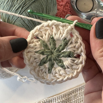 Moss and Mist Granny Square