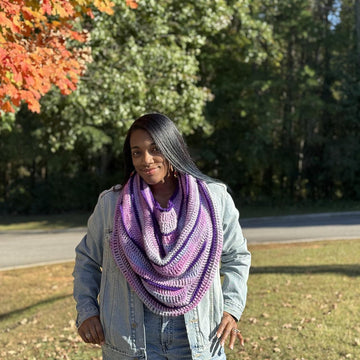 Slope Boho Crochet Cowl