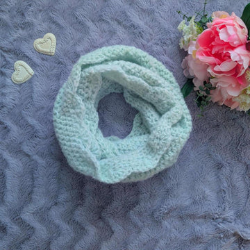 Crochet Winter Grace Infinity Scarf Pattern