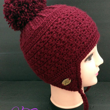 Beanie Hat Crochet Pattern for 3-4 Years Old Kids