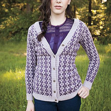 Argyle Boyfriend Sweater