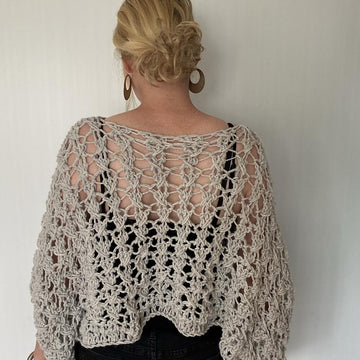Oversized Cropped Top