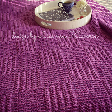 Wild Orchid Throw