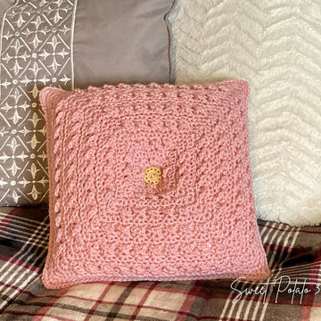 Twist of Serenity Pillow Cover
