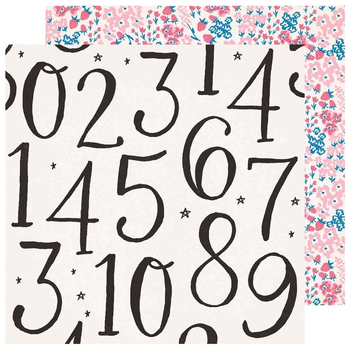 American Crafts Maggie Holmes Sweet Story Double-Sided Cardstock 12"X12" 25/Pkg - Rhyme