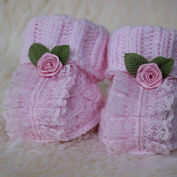 Spring Baby Booties