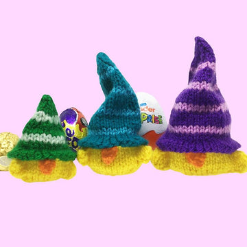 Easter chocolate chick gnomes