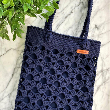 Blue Dahlia Bag