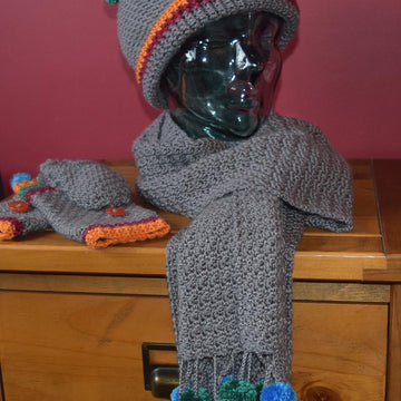 Pompom Scarf
