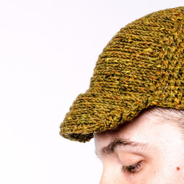 Tweed Cycle Cap