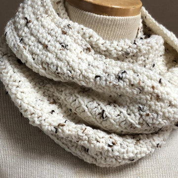 Lemon Peel Mobius Cowl