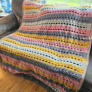Dusk Blossom Throw