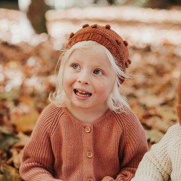 Popcorn Beanie and Mittens