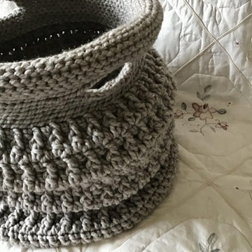The Fireside Fiber Basket