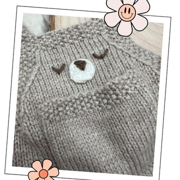 Baby Bear Romper and Hat Set