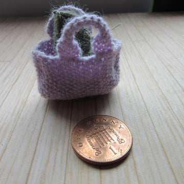 1:12th scale knitting bags