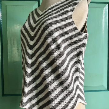 No Sew Chevron Top
