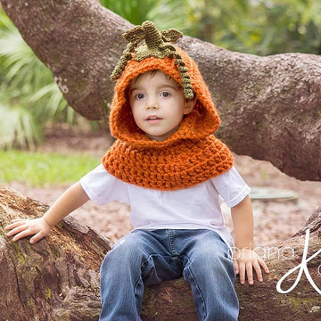 Pumpkin Hooded Cowl