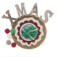 X - mas Doily and Coasters in Hoooked Zpagetti - Downloadable PDF