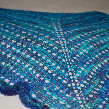 Suzi's Easy Triangle Lace Shawl