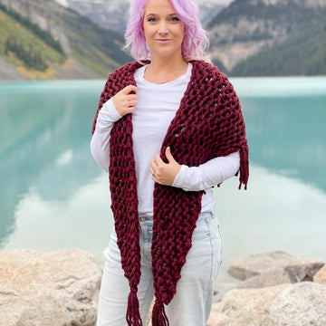 The Behemoth Triangle Scarf