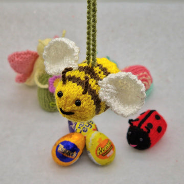 KNITTING PATTERN Easter Garden Critters Creme Egg Cover Chocolate Egg DK Easter Egg Hunt EASY Toy