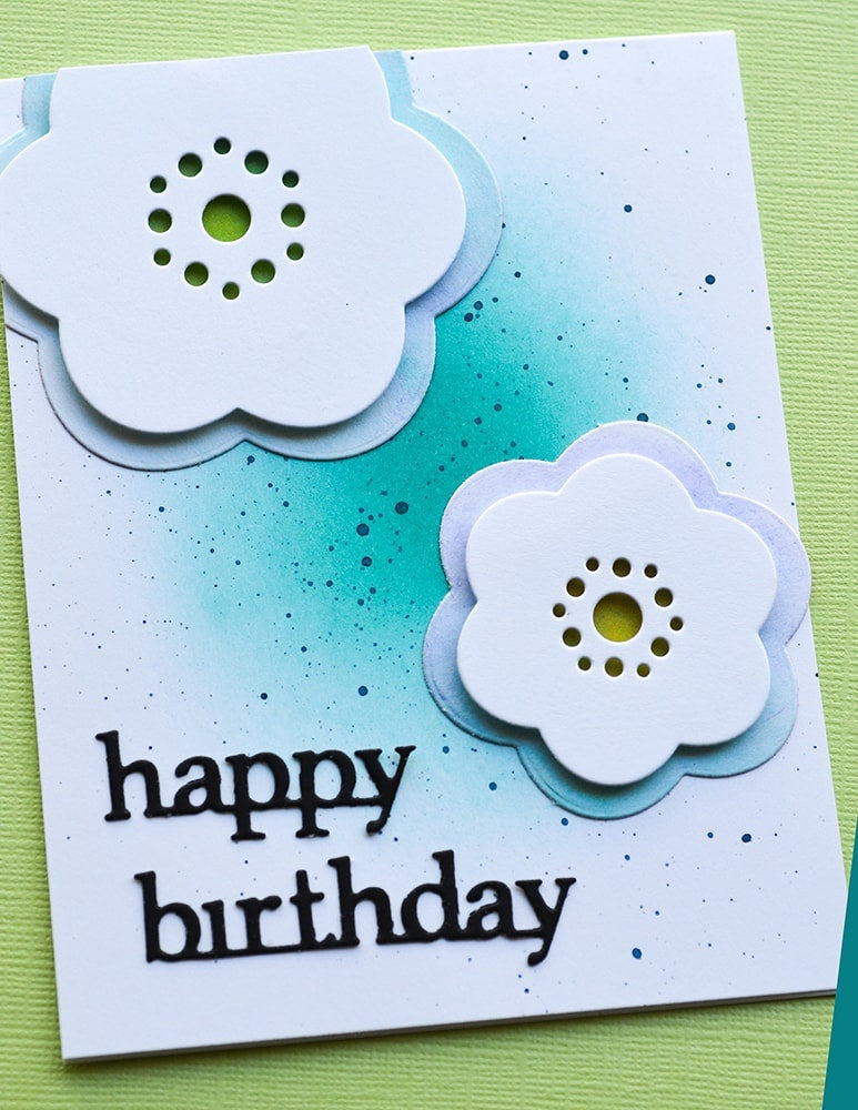 Memory Box Poppystamps Metal Dies - Echo Blossoms