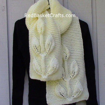 Mount Leaf Scarf - 3D Knit