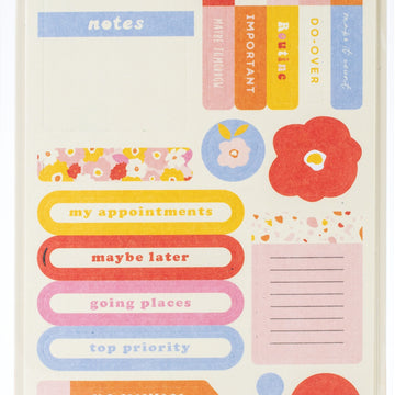 My Minds Eye One Of A Kind Planner Sticker Set 6/Pkg - 621450