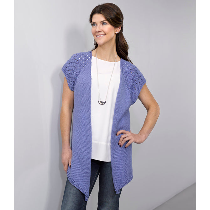 769 Safira Cardigan - Knitting Pattern for Women in Valley Yarns Conway