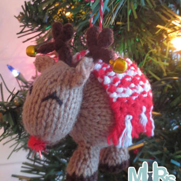 Holiday Reindeer Ornament